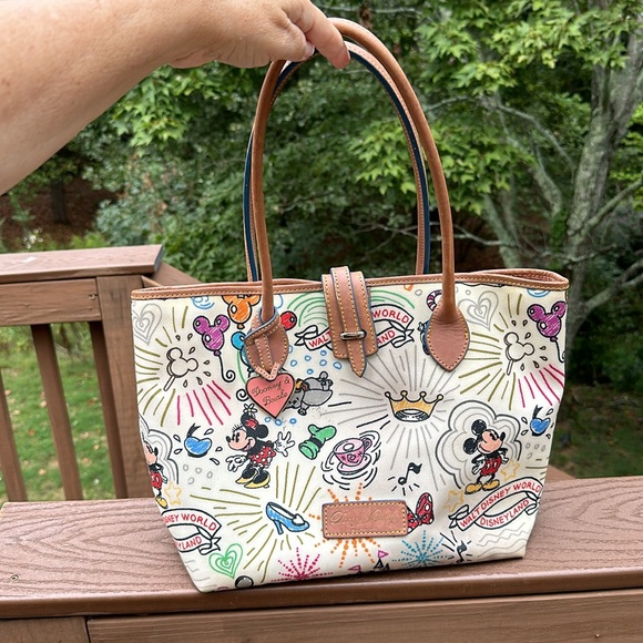Dooney & Bourke Disney Park Sketch purse bag tote 1st Generation Exclusive 2010